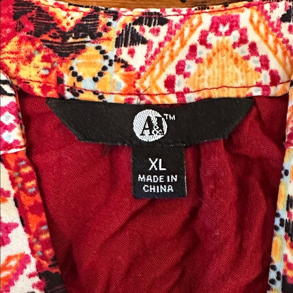 Women’s A&I Vibrant Sleeveless Top size XL - Picture 2 of 4